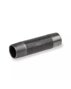 1-1/2 x 7 black nipple